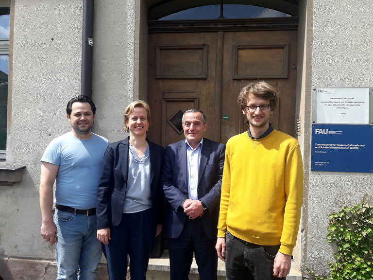 Besuch aus Armenien am Lehrstuhl