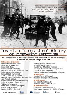 Zum Artikel "Fachtagung Geschichte „Towards a Transnational History of Right-Wing Terrorism“"